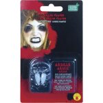 Fausses canines de vampire blanches - rubies - mixte - adulte - intrieur
