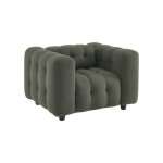Fauteuil 1 place en bouclette texturée capitonné kaki foncé structure bois deucalyptus et contreplaqué ... Fauteuil 1 place en bouclette texturée capitonné kaki foncé structure bois deucalyptus et contreplaqué ...