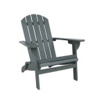 Fauteuil adirondack kaki en bois dacacia avec accoudoirs kerina. plusieurs coloris. 90 x 71 x 91. 5 cm ...
