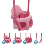 Fauteuil b�b� 4 - en - 1 - tp toys - quadpod - rose