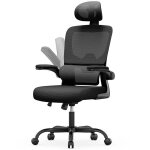Fauteuil de bureau ergonomique - chaise de bureau - accoudoir hauteur - rglables - support lombaire ...
