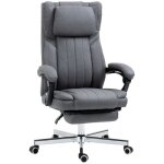 Fauteuil de bureau manager grand confort repose - pied dossier inclinable accoudoirs ttire rembourrs ...