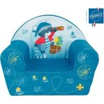 Fauteuil club enfant - fun house - john le raton - bleu - intérieur - enfant Fauteuil club enfant - fun house - john le raton - bleu - intérieur - enfant