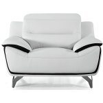 Fauteuil cuir design jude