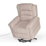 Fauteuil �lectrique inclinable bernie taupe