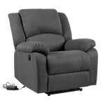 Fauteuil �lectrique inclinable cloud gris anthracite
