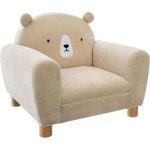 Fauteuil enfant - atmosphera for kids - oreilles dours - 52x44x43cm - beige - 1 place Fauteuil enfant - atmosphera for kids - oreilles dours - 52x44x43cm - beige - 1 place