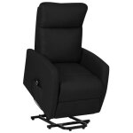 Fauteuil inclinable - mothinessto - ly5802 - noir - tissu 100% polyester - releveur �lectrique