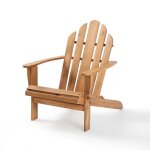 Fauteuil de jardin adirondack pliable en bois dacacia fsc - 725 x 895 x h. 94 cm