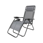 Fauteuil de jardin relax z�ro gravit� sintra - gris