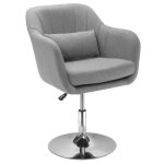 Fauteuil de salon - chaise relax - homcom - coussins lombaires hauteur r�glable pivotant 360� - pi�tement ...