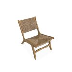 Fauteuil relax de jardin bois dacacia et r�sine loredo