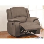 Fauteuil relax en microfibre hernani