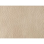 Fauteuil de relaxation manuel bona en tissu imitation cuir - beige - l97 x 90 x 100cm - loungitude