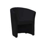 Fauteuil - signal - tm - 1 - cuir écologique - noir - 1 place - design contemporain Fauteuil - signal - tm - 1 - cuir écologique - noir - 1 place - design contemporain