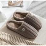 Femmes chaussons dintrieur chaud en peluche maison pantoufle automne hiver chaussures lh1021ezslp0efe ...