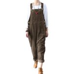 Femme combinaisons en velours côtelé Été jumpsuit sangle combi pantalon romper à bretelles réglables ... Femme combinaisons en velours côtelé Été jumpsuit sangle combi pantalon romper à bretelles réglables ...