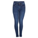 Jeans femme - a2z - slim - confort lastique - poches multiples - 98% coton