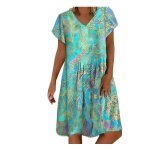 Femme robe mi longue pas cher bohème chic robe de plage femme Été grande taille vintage dimpression robe ... Femme robe mi longue pas cher bohème chic robe de plage femme Été grande taille vintage dimpression robe ...