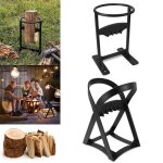 Fendeur de bois manuel noir forme e - liliin - compact et durable - 7 t - 25 cm Fendeur de bois manuel noir forme e - liliin - compact et durable - 7 t - 25 cm