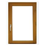 Fenetre bois 1 vantail h60 cm x l60 cm c�te tableau tirant droite