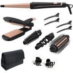 Fer  coiffer - rowenta - infinite looks multistyler - revtement cramique - 14 accessoires