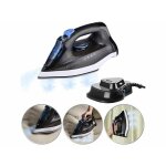 Fer  repasser sans fil - sichler haushaltsgerate - 2200 w - semelle en cramique - vapeur verticale