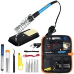 Fer � souder tempsa 15 en 1 - station de soudage 60w temp�rature r�glable + sac de transport