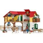 Ferme avec étable et animaux coffret de 97 pièces avec figurines schleich 42407 farm world dès 3 ans Ferme avec étable et animaux coffret de 97 pièces avec figurines schleich 42407 farm world dès 3 ans