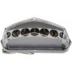 Feu arrire replay pour moto derbi 50 senda 2005 - 2017 feu ar  led et cligno intgr
