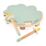 Feuille roulante sweet cocoon - planche  roulettes en bois fsc - jeu dadresse pour enfant ds 4 ans