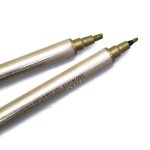 Feutre  double pointe - zig - stylo or - 1mm et 12mm - encre  leau - idal pour papier