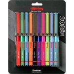 Feutre fin - rotring - 04 mm - pointe sertie de mtal - blister de 10 - ergonomique