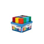 Feutres - giotto - turbo maxi - lot de 108 - pointe large 5. 5 mm - lavable � leau
