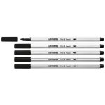 Feutres pointe pinceau - stabilo - pen 68 brush - lot de 5 - noir - 19 couleurs disponibles