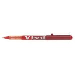 Feutre roller v - ball 05 rouge - pilot - roller v - ball 05 - pointe métal - encre liquide - ecriture ... Feutre roller v - ball 05 rouge - pilot - roller v - ball 05 - pointe métal - encre liquide - ecriture ...
