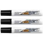 Feutres tableau blanc effa�able � sec velleda - lot de 3 - pte biseau large noir