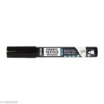 Feutre textile - pebeo - 7a marqueur opaque - pointe ronde - 4 mm - indlbile