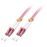 Cordon de raccordement fibre optique - lindy - duplex lc - lc - 2m - multimode - 50 / 125�m
