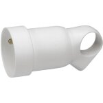 Fiche lectrique femelle - legrand - annela - 2 phases + terre - 16 a - blanc