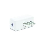 Fiche gigogne rj11 - metronic - connecteur m�le / femelle - couleur blanche - c�ble r�seau