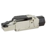 Fiche modulaire rj45 - logilink - iwp - 8p8c - rj45 - cat6a - gris - connecteur réseau Fiche modulaire rj45 - logilink - iwp - 8p8c - rj45 - cat6a - gris - connecteur réseau
