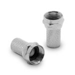 Fiche tv - metronic - 338126 - lot de 10 - f mâle - joint torique - raccordement satellite Fiche tv - metronic - 338126 - lot de 10 - f mâle - joint torique - raccordement satellite