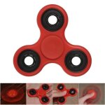 Fidget hand spinner - mycrazystuff - noir / rouge - anti - stress - haute vitesse - pour enfants