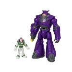 Figurine daction - fisher price - disney pixar buzz leclair - buzz et mega zurg - mixte - ds 3 ans