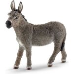Figurine Âne de la ferme schleich - peinte à la main - pour enfants à partir de 3 ans Figurine Âne de la ferme schleich - peinte à la main - pour enfants à partir de 3 ans