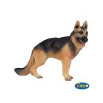 Figurine berger allemand - papo - mod�le 54004 - peinte � la main - pour enfant � partir de 3 ans