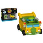 Figurine bitty pop! ride tortues ninjas leonardo avec le van