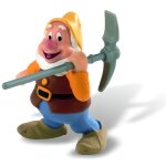 Figurine blanche neige et les 7 nains - bullyland - joyeux - disney princesses - 5. 5 cm - multicolore ...