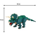Figurine en briques - bandai - nanoblock - triceratops deluxe - 930 pcs Figurine en briques - bandai - nanoblock - triceratops deluxe - 930 pcs